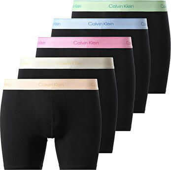 Calvin Klein Underwear Trunks in een set van 5 met elastische band met logo - Foto 5