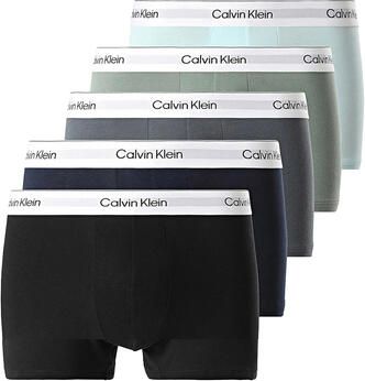 Calvin Klein Icon Cotton Stretch Trunk Boxershorts Heren (5-pack) - Foto 2