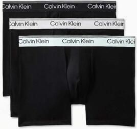 Calvin Klein Boxershort BOXER BRIEF 3PK met langere pijpen & logo-elastische tailleband (Set van 3) - Foto 4