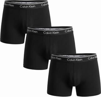 Calvin Klein Boxershort BOXER BRIEF 3PK met langere pijpen & logo-elastische tailleband (Set van 3) - Foto 3