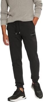 Calvin Klein Jeans Casual katoenen broek met elastische taille Black Heren