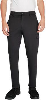 Calvin Klein Gebreide Tapered Broek Herfst Winter Collectie Black Heren