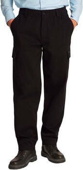 Calvin Klein Jeans Regular fit cargobroek met elastische band - Foto 14