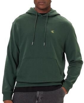 CALVIN KLEIN Heren Truien & Vesten Ls Eu 350terry Monogram Hoodie Donkergroen