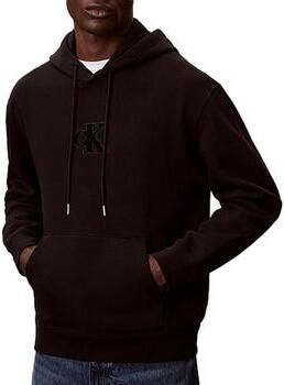 Calvin Klein Jeans Regular fit hoodie met logopatch model 'Fleece' - Foto 3