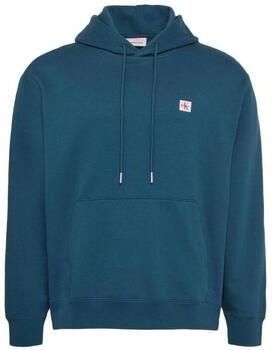 CALVIN KLEIN Heren Truien & Vesten Ls 350terry Ey Whsl Badge Crewne Petrol - Foto 12