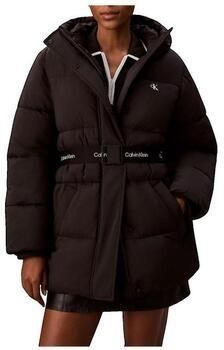 Calvin Klein Jeans Donsjas Doudoune Belted Midweight Puf ceinturée - Foto 5