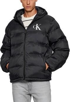 Calvin Klein Jeans Regular fit gewatteerd jack met logoprint model 'Monogram' - Foto 4