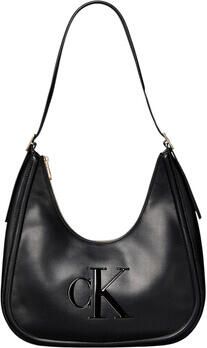 Calvin Klein Jeans Handtas BOLD CK CRESCENT LV04F3427G - Foto 3