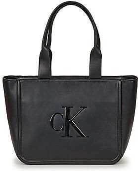 Calvin Klein Jeans Tas RAISED CK MEDIUM TOTE LV04F3218G - Foto 3