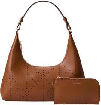 Calvin Klein Jeans Handtas Emblem Aop Perfor Lthr Bag
