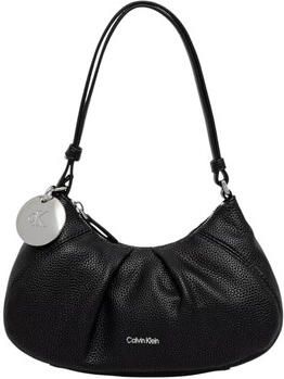 CK Calvin Klein Handtas met label in reliëf model 'ENGRAVED HW SMALL BAG' - Foto 3