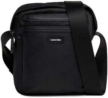 Calvin Klein Zwarte Heren Schoudertas Contrast Details Black Heren - Foto 4