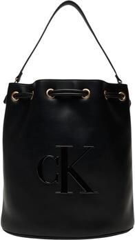 Calvin Klein Jeans Handtas RAISED CK LARGE BUCKET LV04F3232G
