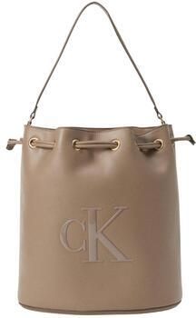 Calvin Klein Jeans Handtas RAISED CK LARGE BUCKET LV04F3232G