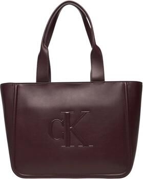 Calvin Klein Jeans Handtas RAISED CK MEDIUM TOTE LV04F3218G