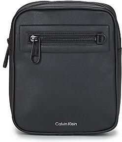 Calvin Klein Heren tas van gerecycled polyester voor lente zomer Black Heren