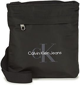 Calvin Klein Jeans Stijlvolle bedrukte schoudertas met rits Black - Foto 6