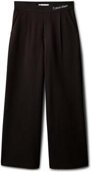 Calvin Klein Jeans Harembroek Logo Tape Wide Leg Punto Pant