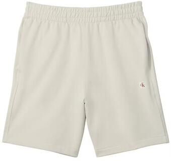 CALVIN KLEIN Heren Broeken Eu 350terry Badge Short Zand