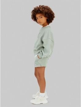 Calvin Klein Jeans Korte Broek Ck Logo Knit Shorts