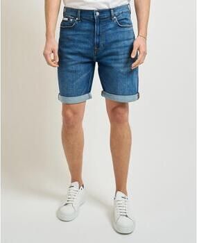 Calvin Klein Jeans slim fit korte jeans van katoenmix model 'HAMPTON'