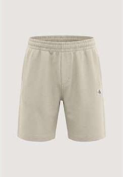 CALVIN KLEIN Heren Broeken Eu 350terry Badge Short Zand - Foto 5