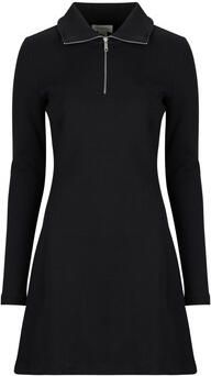 Calvin Klein Jeans Korte Jurk A- SCUBA FIT FLARE HALF ZIP DR