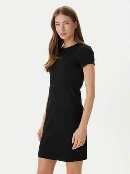 CALVIN KLEIN JEANS t-shirtjurk mini jurk zwart - Foto 4