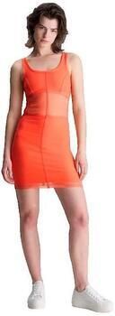 Calvin Klein Jeans Korte Jurk Robe Jeans slim orange - Foto 1