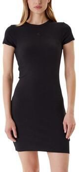 Calvin Klein Jeans Korte Jurk SS CTN CONTOUR 1X1 RIB SS MINI D LV047B266G - Foto 8