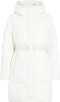 Calvin Klein Jeans Korte Pufferjas Vrouwen Herfst Winter White Dames - Foto 9