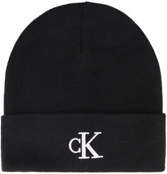 CK Calvin Klein Beanie van viscosemix met logostitching