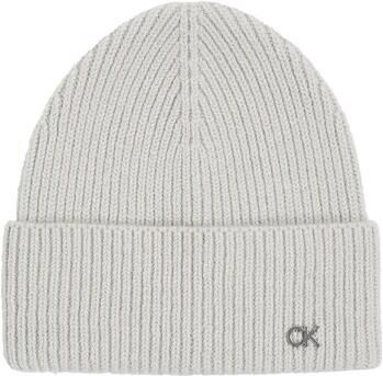 Calvin Klein Jeans Muts Ck Metal Chunky Rib Beanie