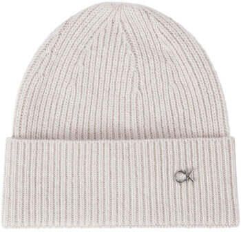 Calvin Klein Grijze Re-Lo Mix Beanie Gray Dames