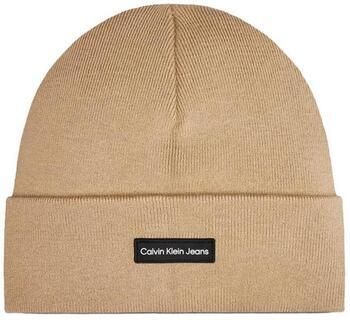 Calvin Klein Klassieke Polyesterpet Machinewasbaar Beige Heren