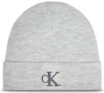 Calvin Klein Jeans Beanie met brede omslag en logostitching