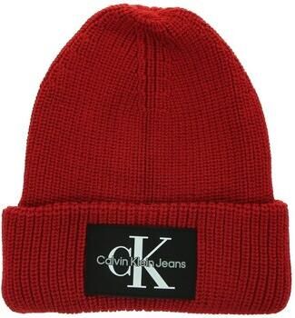 Calvin Klein Jeans Muts Monologo Patch Beanie
