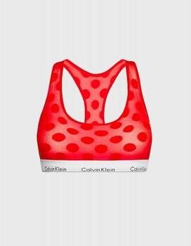 Calvin Klein Jeans Onderhemden 000QF5847E UNLINED BRALETTE-XAT RED