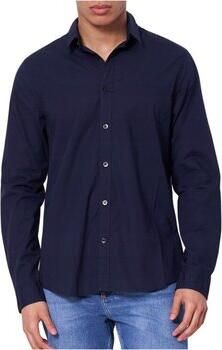 Calvin Klein Blauw Slim Fit Overhemd Lange Mouw Blue Heren - Foto 2