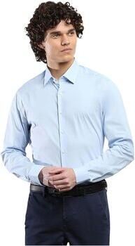 Calvin Klein Businessoverhemd POPLIN STRETCH SLIM SHIRT met kent-kraag logoprint op borsthoogte - Foto 11