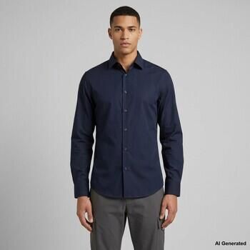 Calvin Klein Jeans Overhemd Lange Mouw Reg Esntl Poplin Str