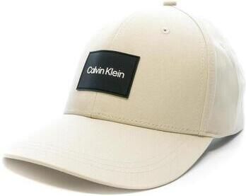 Calvin Klein ACE Beige Katoen Twill Klep Pet Beige Heren