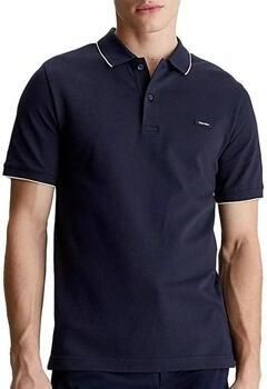 CK Calvin Klein Poloshirt met labeldetail