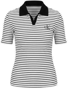 Calvin Klein Jeans slim fit poloshirt met label-stitching - Foto 5