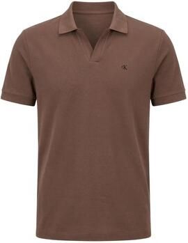 Calvin Klein Jeans regular fit poloshirt van puur katoen