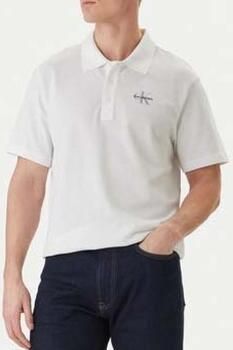 Calvin Klein Jeans Polo Shirt Korte Mouw Monologo Casual - Foto 3