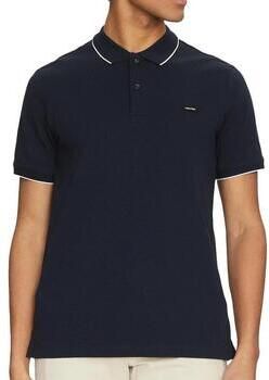 Calvin Klein Poloshirt STRETCH PIQUE TIPPING POLO met streepdetail op de kraag - Foto 2
