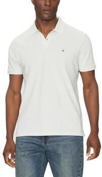 Calvin Klein Jeans Polo Shirt Korte Mouw SS MONOGRAM PIQUE PO LV040EM269 - Foto 7