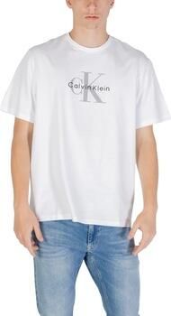 Calvin Klein T-shirt SS Hero Monologo Tee 20s Met ronde hals regular fit - Foto 15